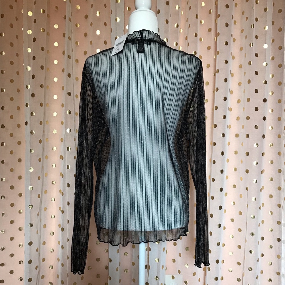 Forever21 transparent blouse - Picture 2 of 3